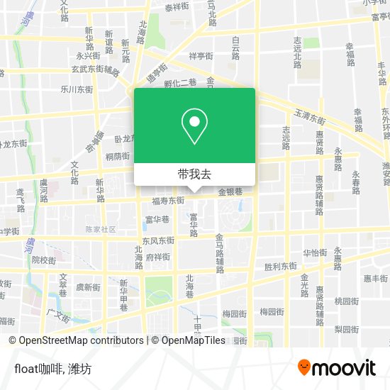 float咖啡地图