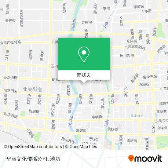 华丽文化传播公司地图