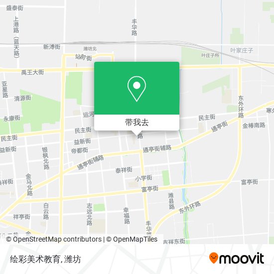 绘彩美术教育地图