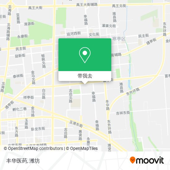 丰华医药地图