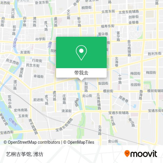 艺桐古筝馆地图