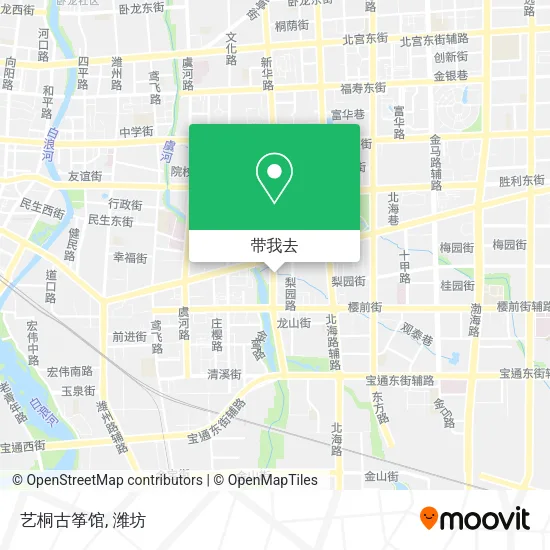 艺桐古筝馆地图