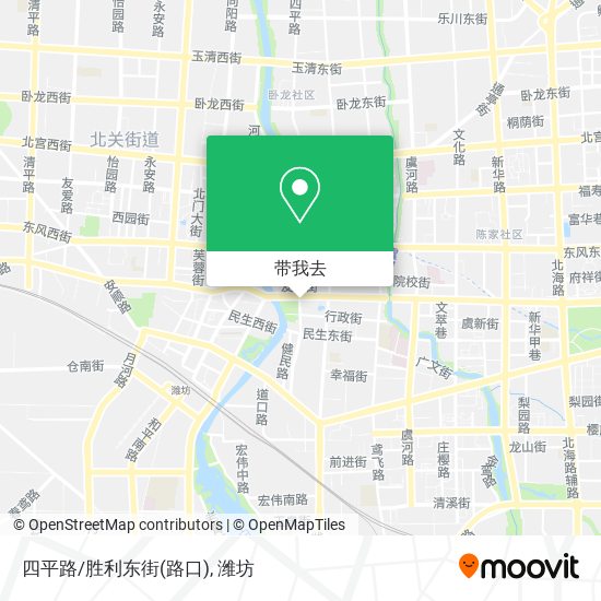 四平路/胜利东街(路口)地图