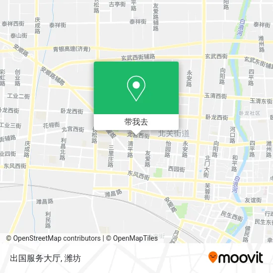 出国服务大厅地图