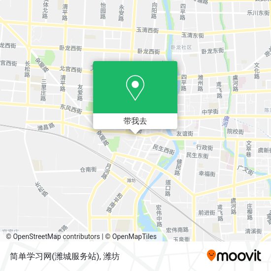 简单学习网(潍城服务站)地图