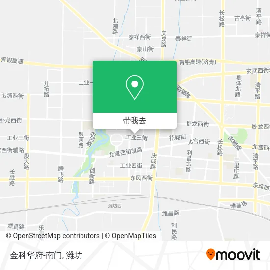金科华府-南门地图