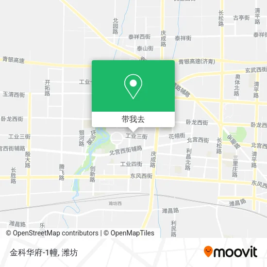 金科华府-1幢地图