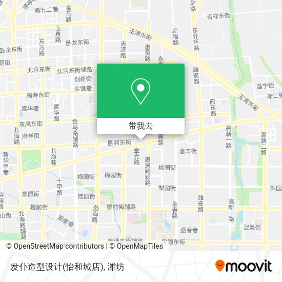 发仆造型设计(怡和城店)地图