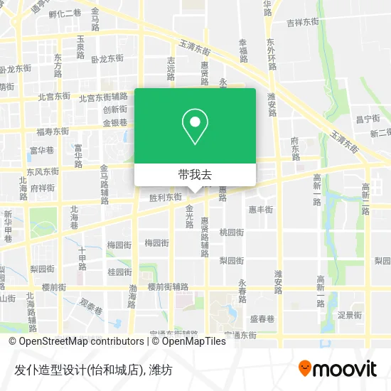 发仆造型设计(怡和城店)地图