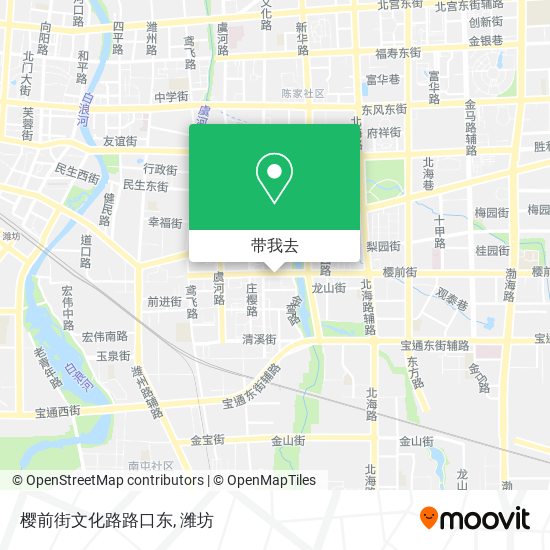 樱前街文化路路口东地图