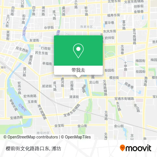 樱前街文化路路口东地图