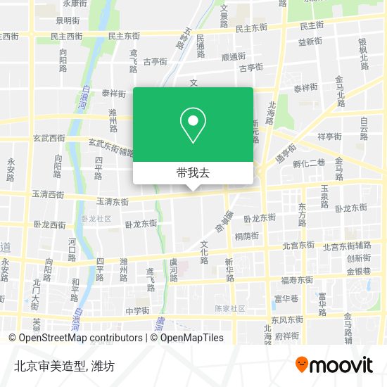 北京审美造型地图