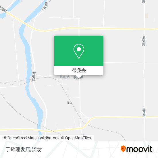 丁玲理发店地图