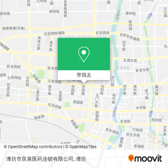 潍坊市良泉医药连锁有限公司地图