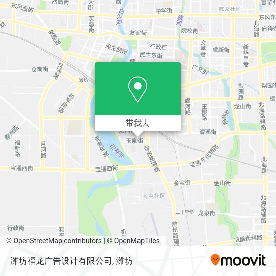 潍坊福龙广告设计有限公司地图