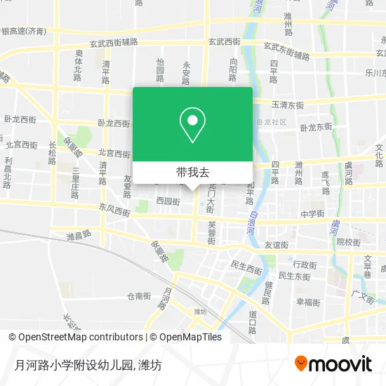 月河路小学附设幼儿园地图