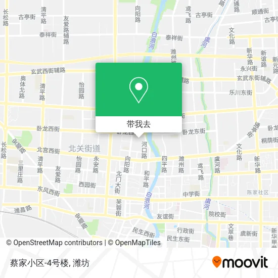 蔡家小区-4号楼地图