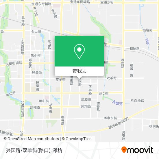 兴国路/双羊街(路口)地图