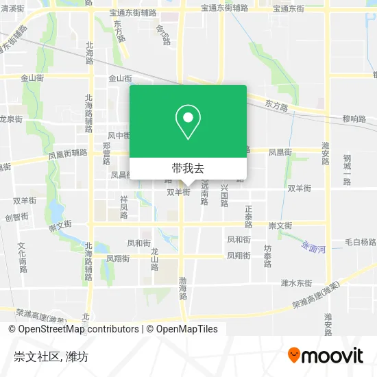 崇文社区地图