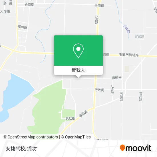 安捷驾校地图