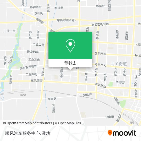 顺风汽车服务中心地图