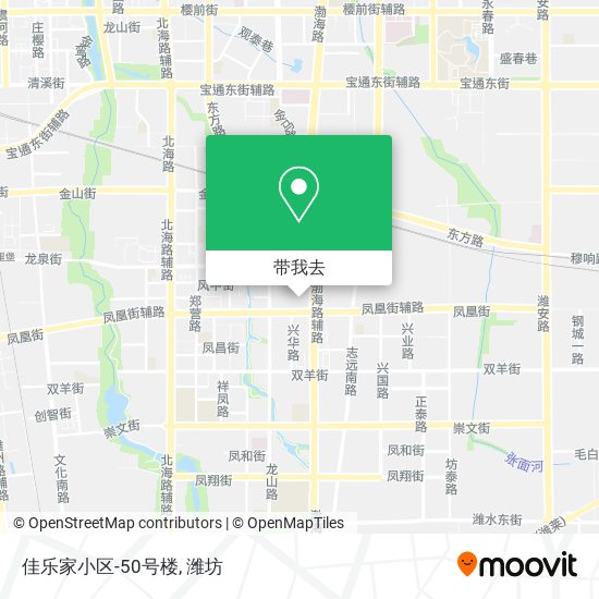 佳乐家小区-50号楼地图