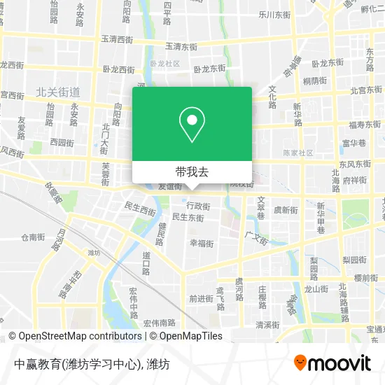 中赢教育(潍坊学习中心)地图