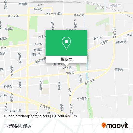 玉清建材地图
