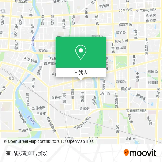 奎晶玻璃加工地图
