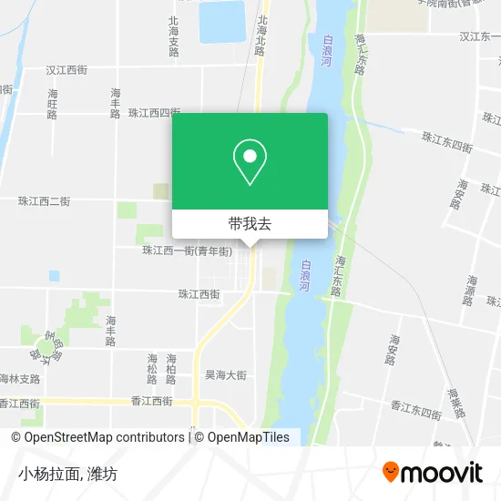 小杨拉面地图