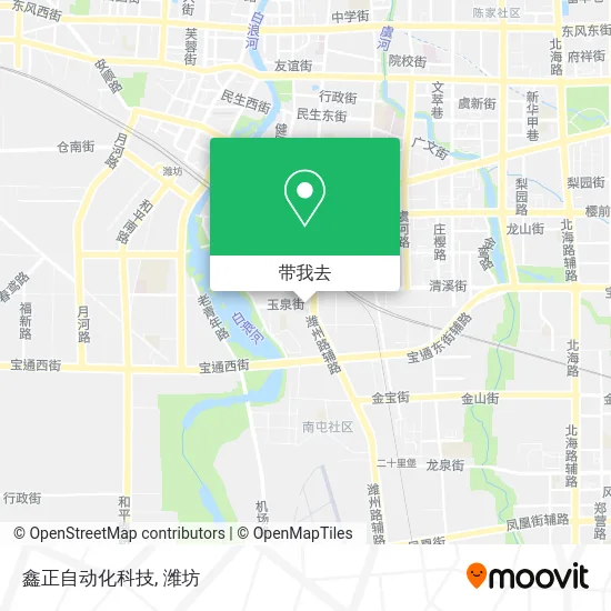 鑫正自动化科技地图