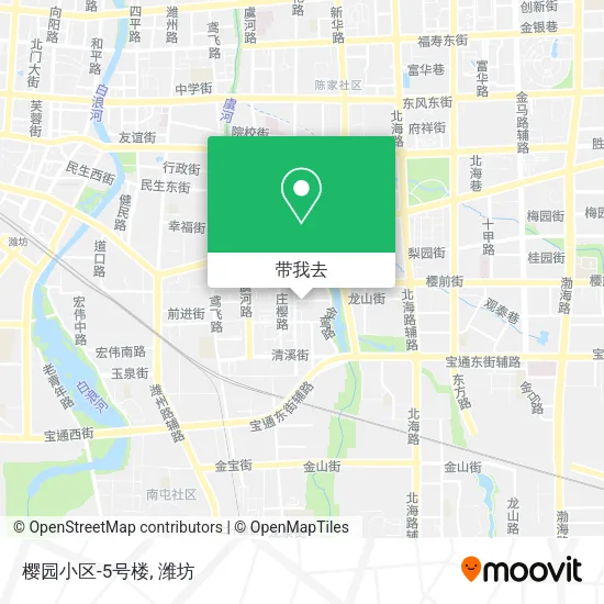 樱园小区-5号楼地图