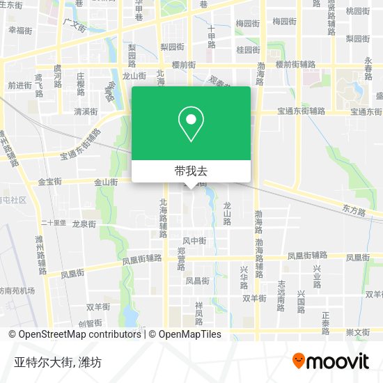亚特尔大街地图