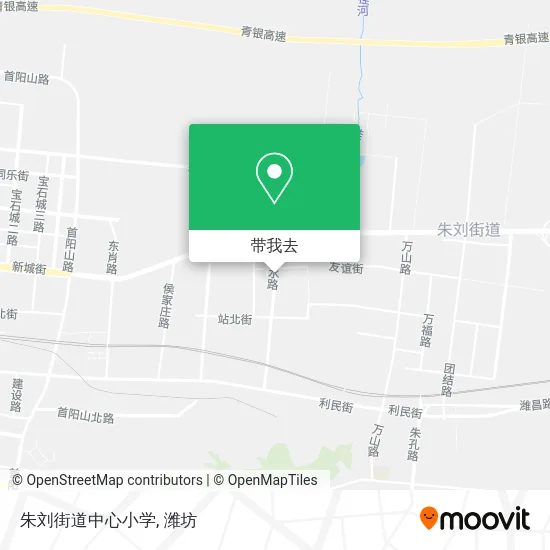 朱刘街道中心小学地图