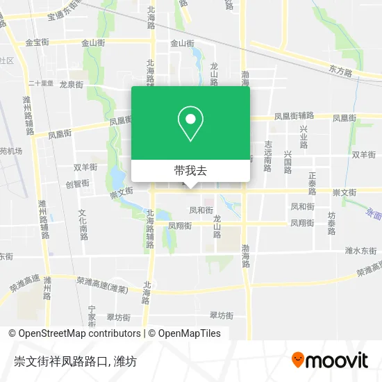 崇文街祥凤路路口地图