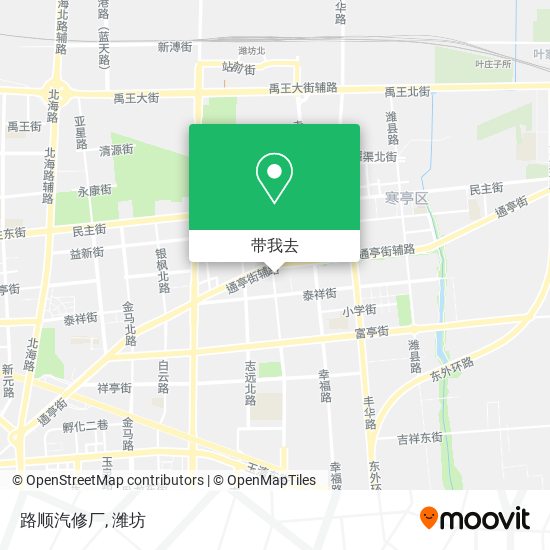 路顺汽修厂地图