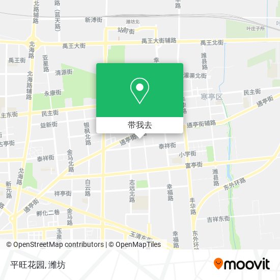 平旺花园地图