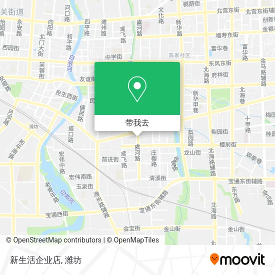 新生活企业店地图