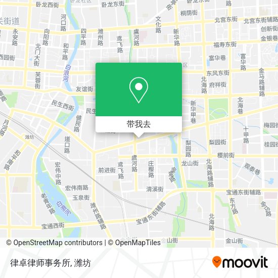 律卓律师事务所地图