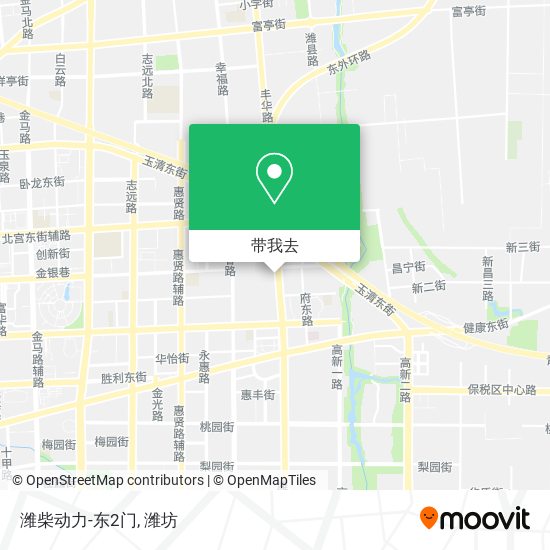 潍柴动力-东2门地图