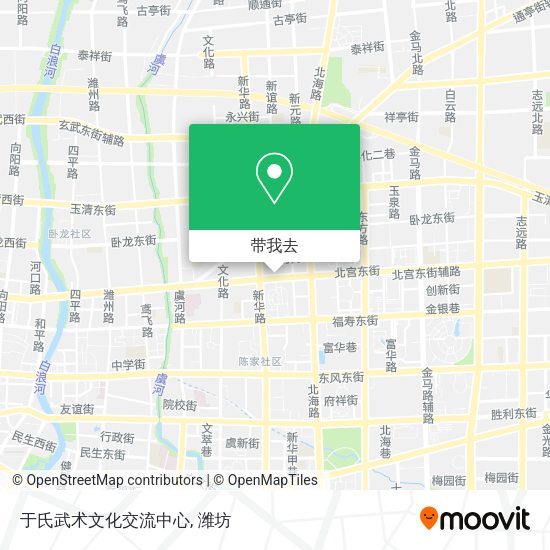 于氏武术文化交流中心地图
