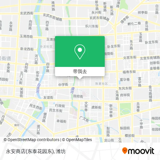 永安商店(东泰花园东)地图