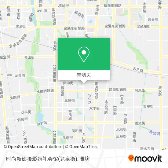 时尚新娘摄影婚礼会馆(龙泉街)地图