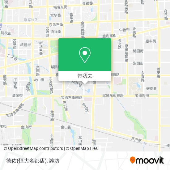 德佑(恒大名都店)地图