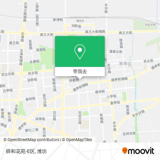 舜和花苑-E区地图