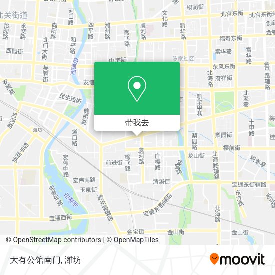 大有公馆南门地图