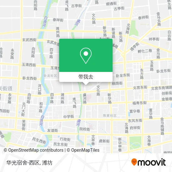 华光宿舍-西区地图