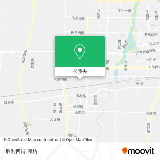 胜利西街地图