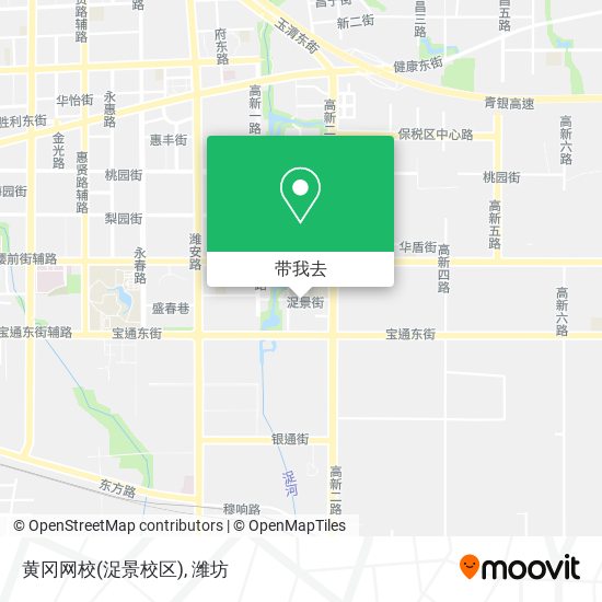 黄冈网校(浞景校区)地图