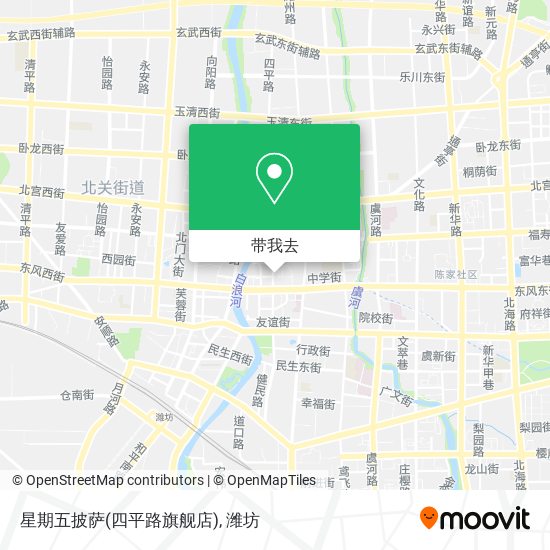 星期五披萨(四平路旗舰店)地图